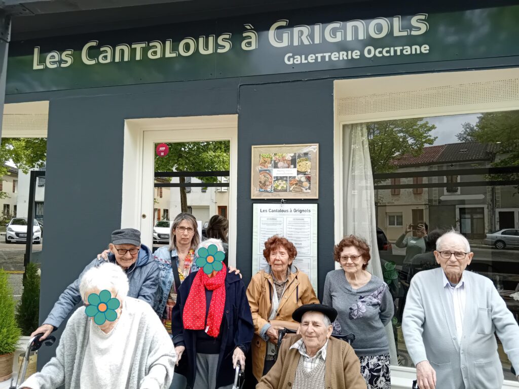 EHPAD Grignols - Sortie Restaurant Cantalous à Grignols 2025